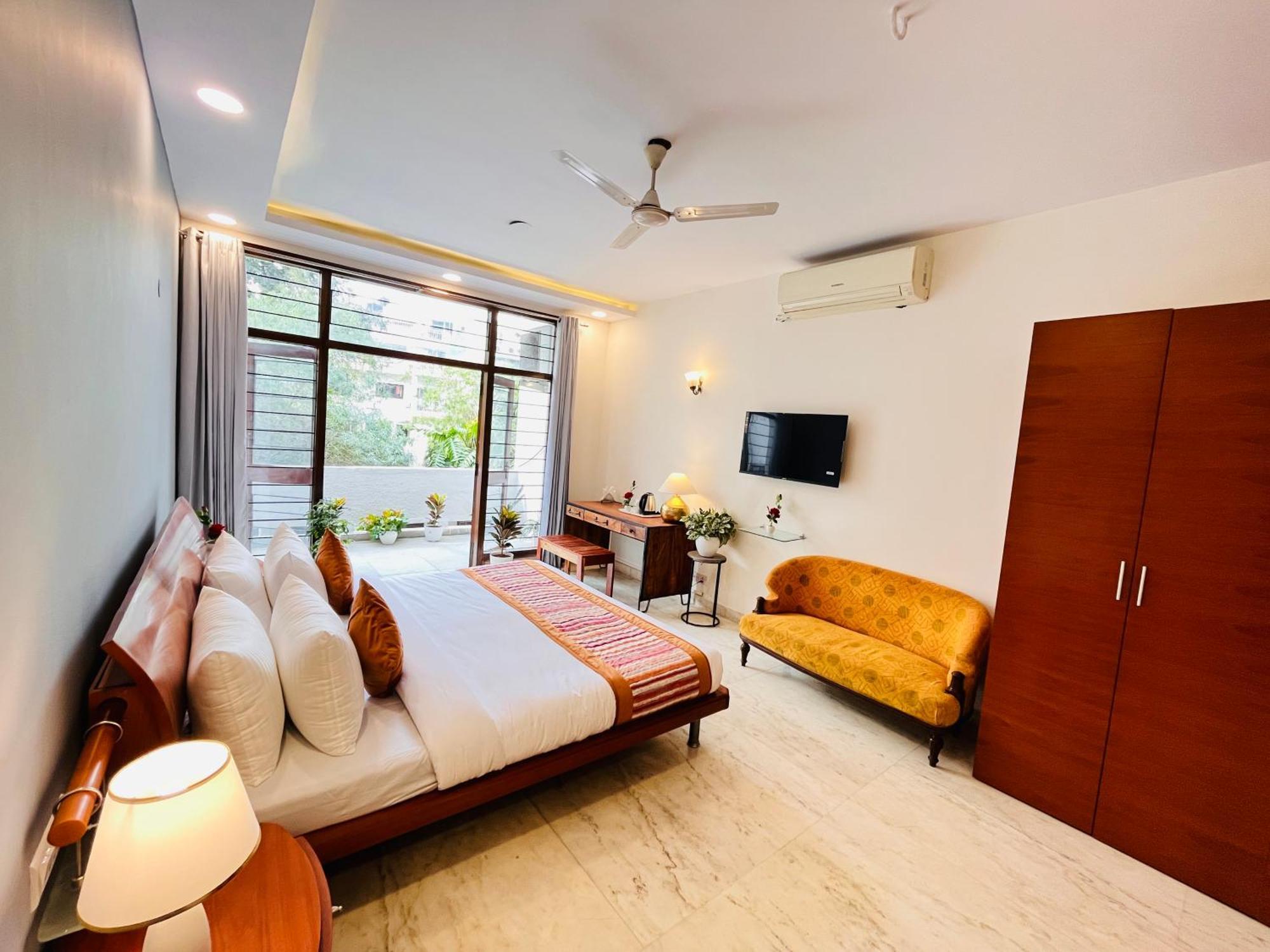 Отель Grove Residency Hauz Khas New Delhi Couple Friendly Экстерьер фото
